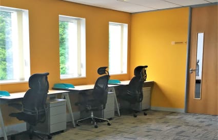 3 Person Private Offices | 129 Sq. Ft.  