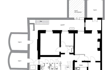Lower Ground Floor - Office Space Available for Rent (740.4 sq. ft.)