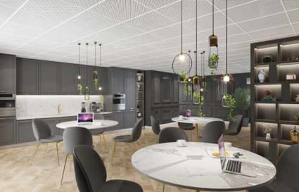 Private Offices for up to 142 People with Meeting Rooms and Dedicated Kitchen | 11,381 Sq. Ft. 