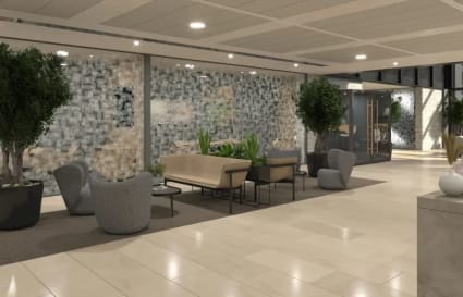 7 Person Internal Private Office | 248 Sq. Ft.
