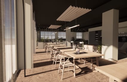 58 Person Managed Office with 2 Meeting Rooms, 2 Phone Booths & Private Kitchen