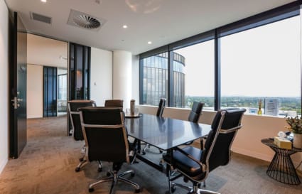 External Office – 7 Person Office Fully Furnished with natural light and Southeastern view