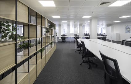 54 Person Managed Office with 4 Meeting Rooms in London | 5,688 sq ft