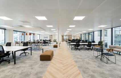 80 Person Managed Office with 5 Meeting Rooms in London | 7,409 sq ft
