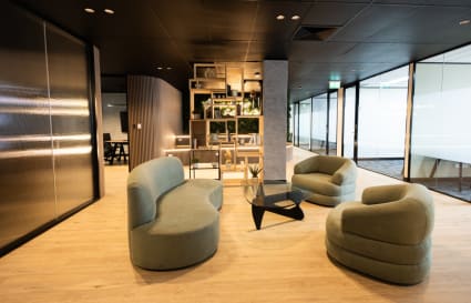 External Private Office for up to 3 Desks with Balcony And Parramatta River View | 12 sqm