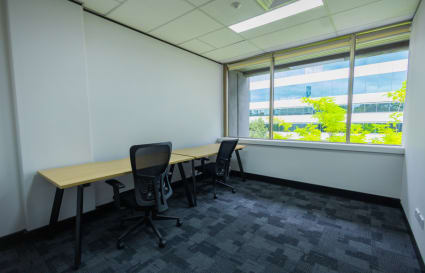 External Private Office for up to 3 Desks with Balcony And Parramatta River View | 12 sqm
