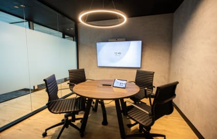 External Private Office for up to 3 Desks with Balcony And Parramatta River View | 12 sqm