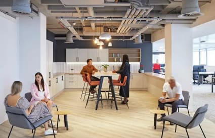 24 Person Managed Office with 2 Meeting Rooms in London | 2,123 Sq. Ft.