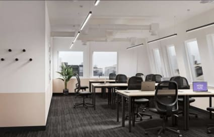 4 Person External Private Office | 134 Sq. Ft. 