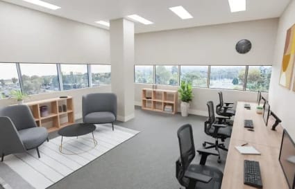 Suite 9 - 27sqm | External Window Private Office for up to 7 People