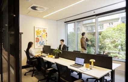 6 person private office 