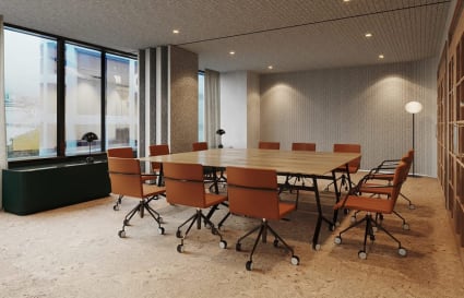 4-5 Person private office with city views