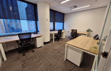 4-5 Person private office with city views