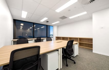 8 Person private office with part river views