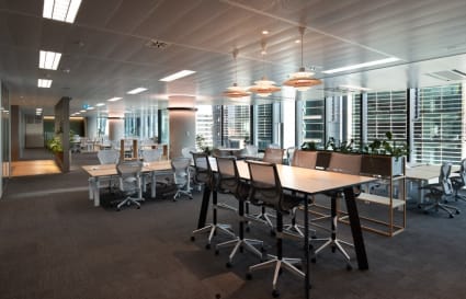 351 sqm | 44 Person Suite with Meeting rooms, Boardroom, Terrace & Shared Kitchen