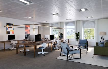 16 Person Managed Office with Meeting Room in Victoria | 1,049 sq ft