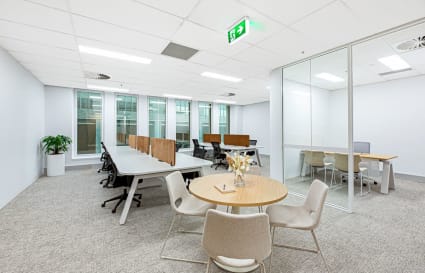 101sqm Newly Fitted Suite w/ 10 Workstations, Boardroom, Meeting Room, Reception & Kitchen/Breakout
