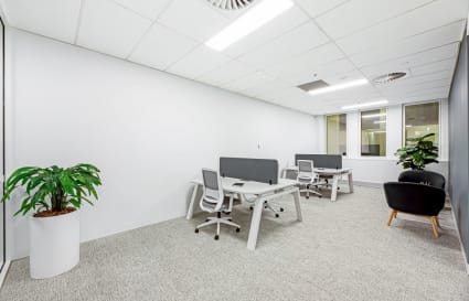 84sqm Newly Fitted Suite w/ 8 Workstations, Boardroom, Meeting Room, Reception & Kitchen/Breakout