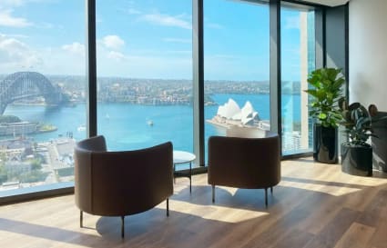 Private Office for up to 13 People with 4Pax Meeting Room & Harbour Views