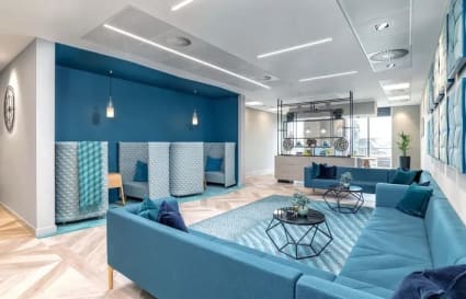 9 Person External Private Office | 348 Sq. Ft.