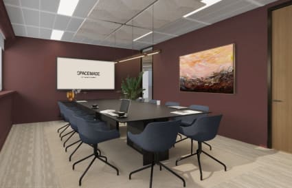 16 Person Private Office | 495 Sq. Ft.