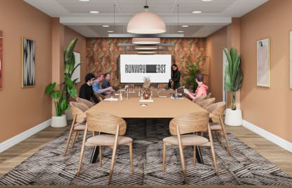 9 Person Private Office Available | 270 Sq. Ft.