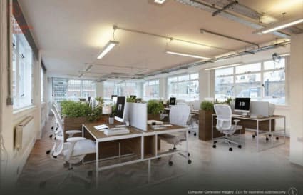 25 Person Managed Office in London with 1 Meeting Room | 1,938 Sq. Ft.
