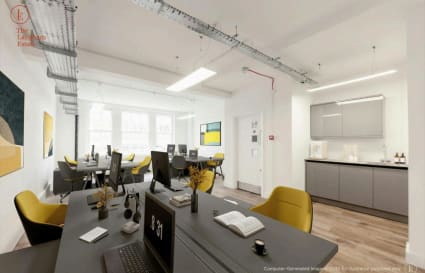 25 Person Managed Office in London with 1 Meeting Room | 1,938 Sq. Ft.