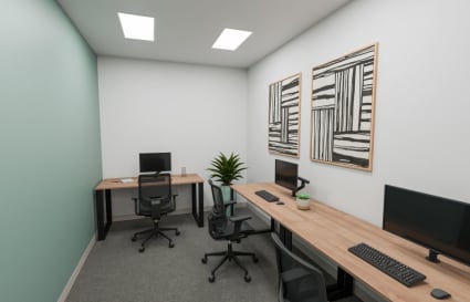 Suite 33 - 11 sqm | Internal Private Office for up to 3 People      
