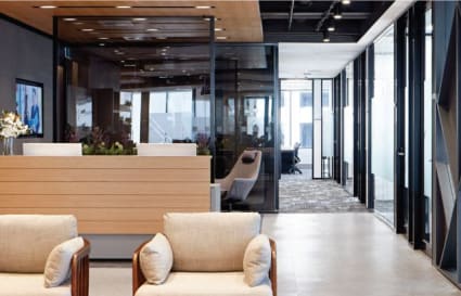 External Private Office for up to 11 People with Harbour view