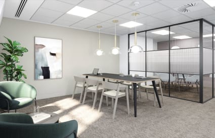 38 Person Managed Office in Ironmonger Lane | 3,043 Sq. Ft.