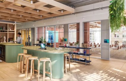 30 Person External Private Office in London, Bright corner office by the Tate | 855 sq ft
