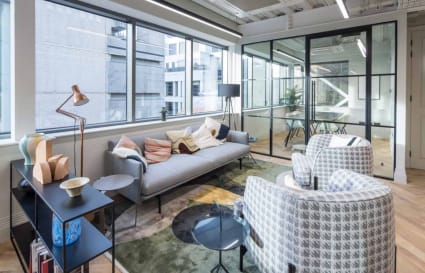 20 Person Managed Office, Kitchen, Breakout with 2 Meeting Rooms | 1,210 sqft