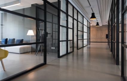 12 Person Large Window Private Office 