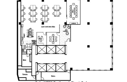 260.5sqm | 19 Workstation with Internal Offices, Meeting Rooms, Boardroom & Kitchen 