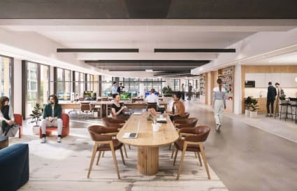 96 Person Open Plan Managed Office | 7,750 Sq. Ft.