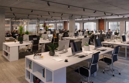 66 Person Managed Office in London | 5,274 Sq. Ft.