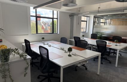 Suite 409 - 10 workstations with private boardroom 