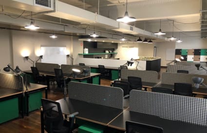 150 sqm of Open Plan Office for up to 26x with spacious dedicated kitchenette