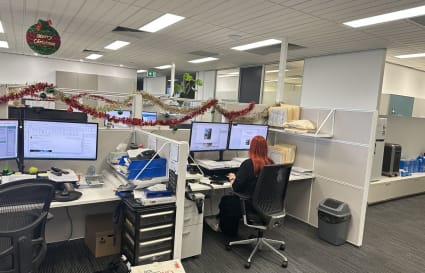 Flexible workspaces available for lease