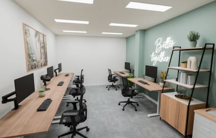 SUITE 1 - 16sqm | 5 Person Internal Private Office - Opens July2026