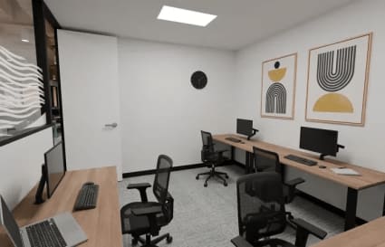 Suite 12 - 15.8 sqm | External Private Office for up to 4 People   
