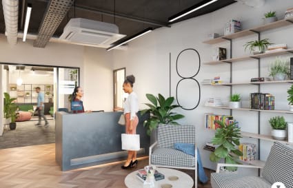 24 Person Managed Office in City Fringe | 2,559 Sq. Ft.
