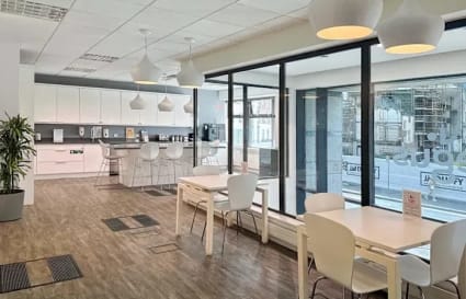 Private Window Office for up to 9 People