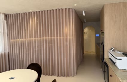 Coworking Desk with Studio Office.
