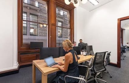 95sqm | 10 Workstations Prime Corner Suite with High Ceilings and 8-person Boardroom