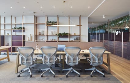 4 Person Private Office with Private Executive Suite