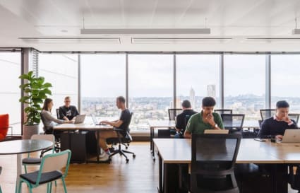 71 Person Private Office with 3 Meeting Rooms, 2 Executive Offices, & Breakout Area