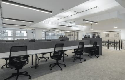 64 Person Fully Fitted Private Office | 5,190 Sq. Ft.