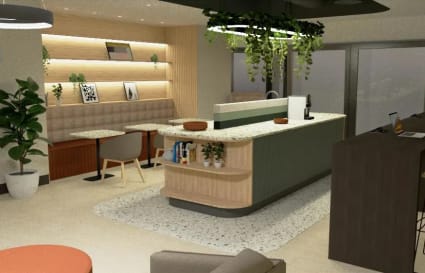 Private Office for up to 3 People | 124 Sq. Ft.